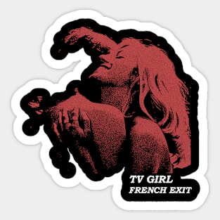 TV Girl Band Sticker